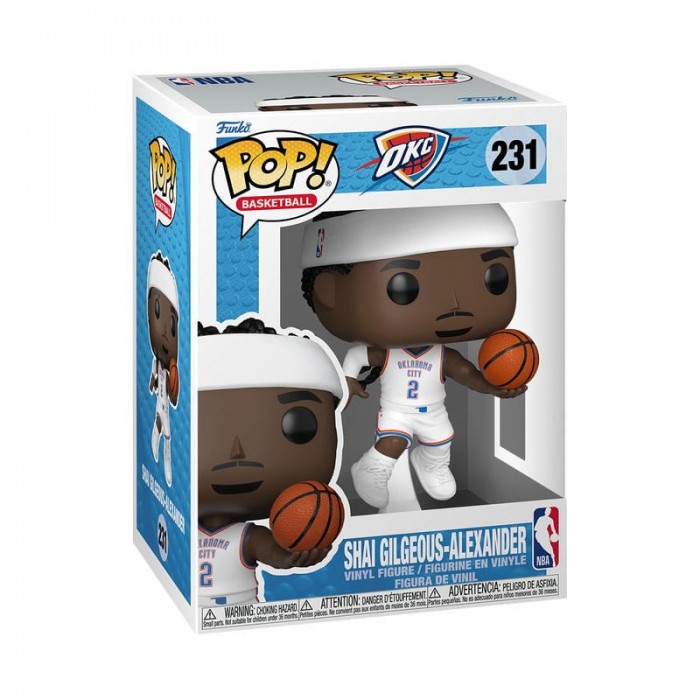 Funko Pop NBA Legend Shai OKC Home 231 figua
