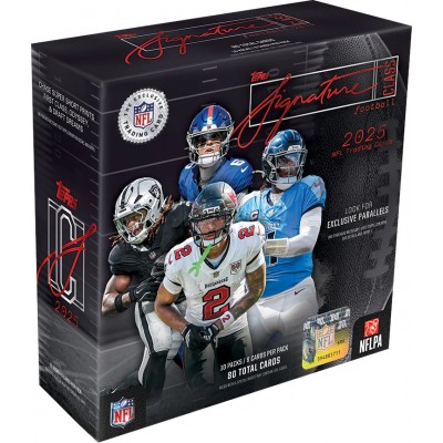 Topps NFL Signature Class 25 Mega doboz