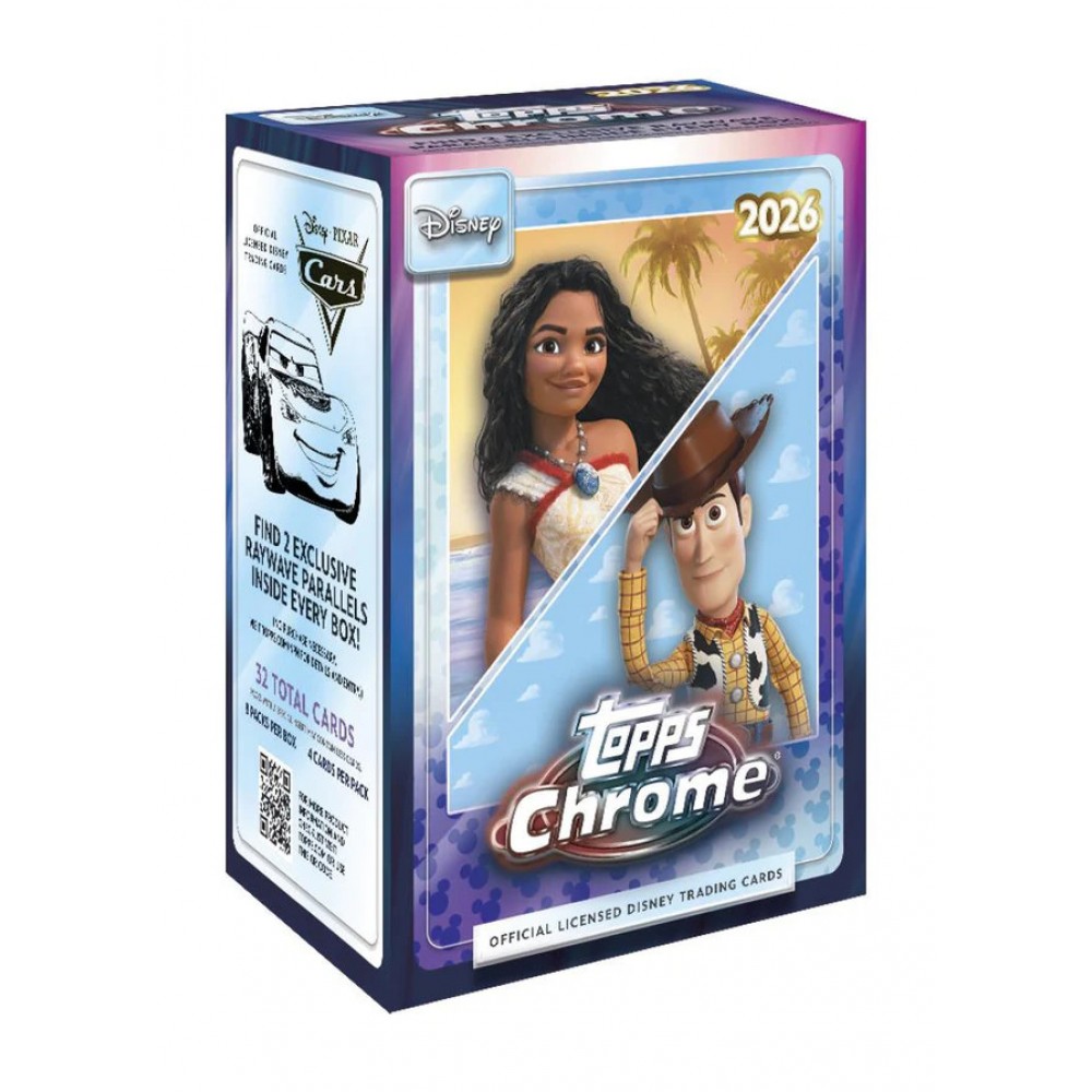 Sealed Topps Disney Chrome 2026 - Value Box (CEE)
