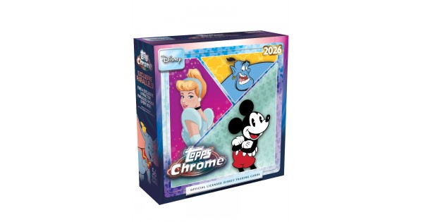 Sealed Topps Disney Chrome 2026 - Mega Box (CEE)
