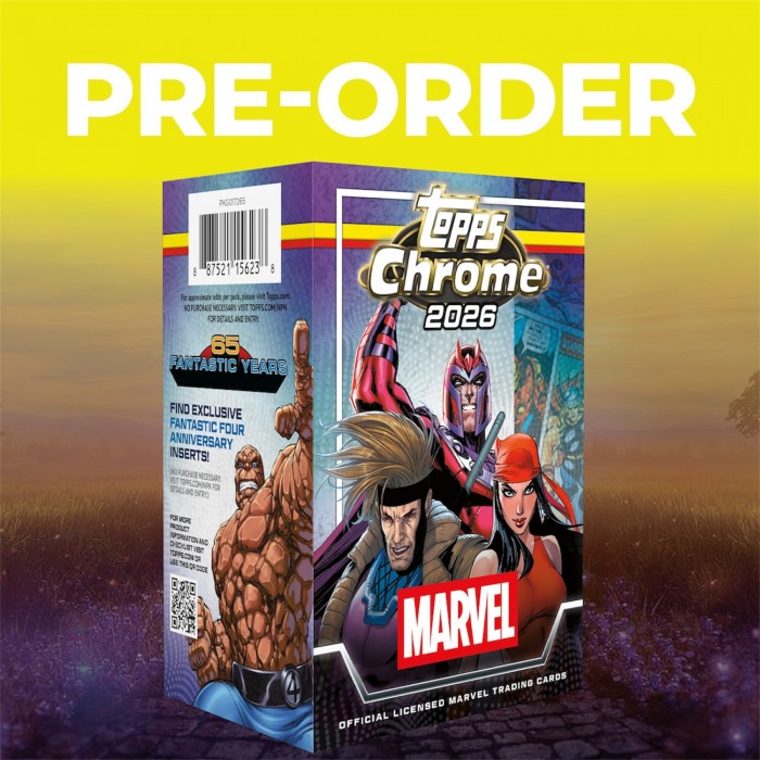 Topps Marvel Comics Chrome 2026 Value doboz