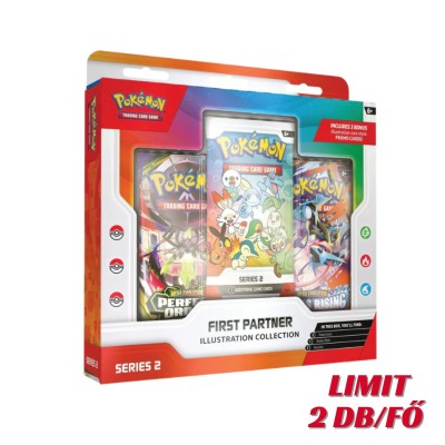 Pokémon First Partner Illustration S2 doboz 2/fő LIMIT