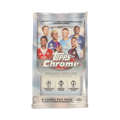 Topps UCC Chrome 25-26 Hobby pack csomag