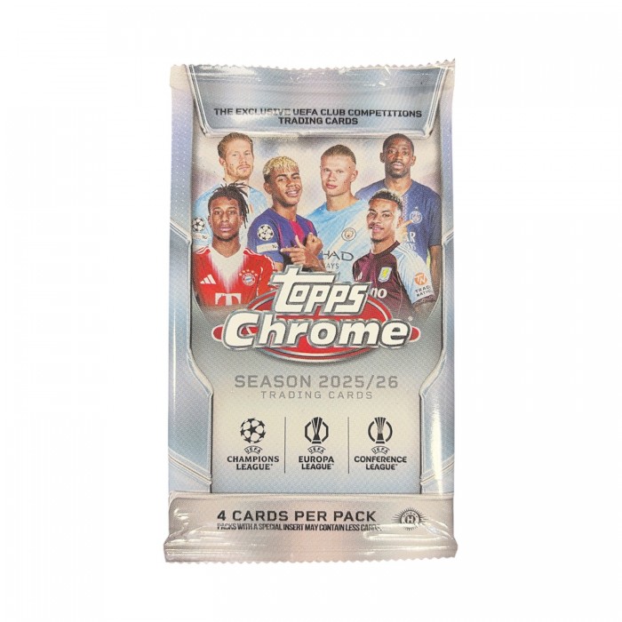 Topps UCC Chrome 25-26 Hobby pack csomag