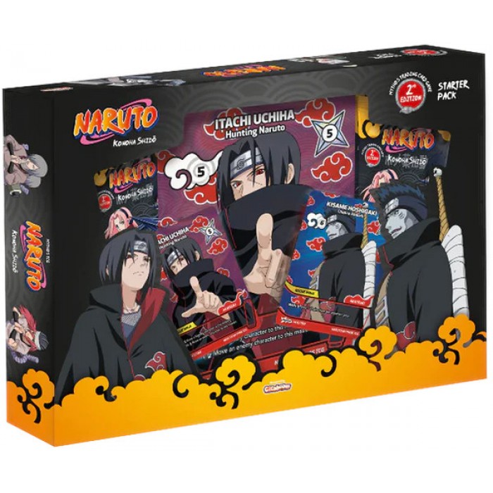 Naruto First set 2nd Special Pack Itachi Starter doboz