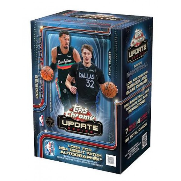 Topps NBA Chrome Updates 25-26 - Value doboz