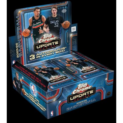 Topps NBA Chrome Updates 25-26 - Jumbo doboz