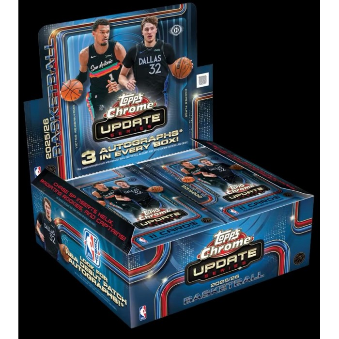 Topps NBA Chrome Updates 25-26 - Jumbo doboz