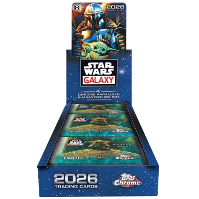 Topps Star Wars Chrome Galaxy 2026 doboz