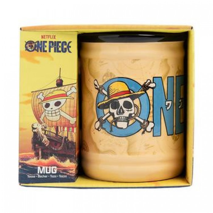 One Piece Shaped Mug Jolly Roger Bögre