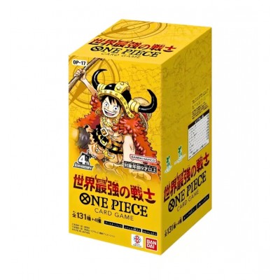One Piece OP17 Strongest Warriors JPN doboz