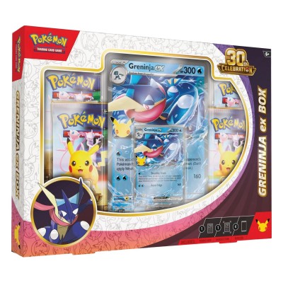 Pokémon 30th Celebration EX Box Greninja doboz LIMIT 2 db/fő