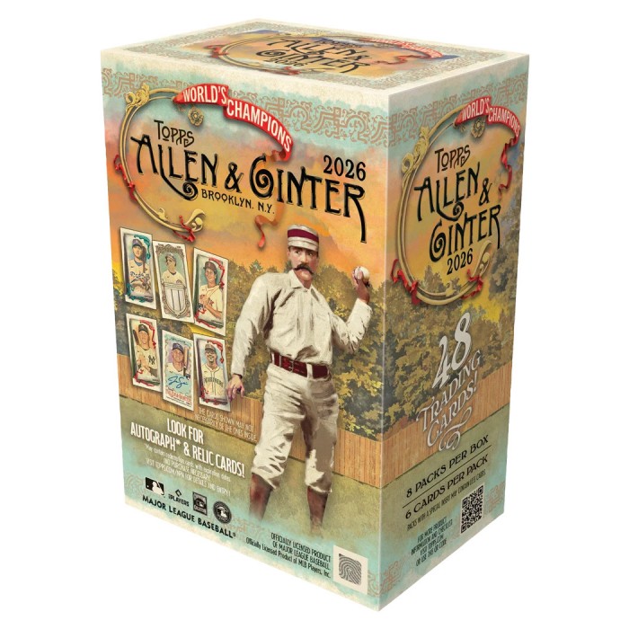 Topps Allen and Ginter Baseball 26 Value doboz