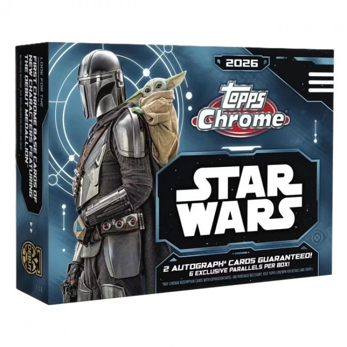 Topps Star Wars Chrome 2026 - Breaker doboz
