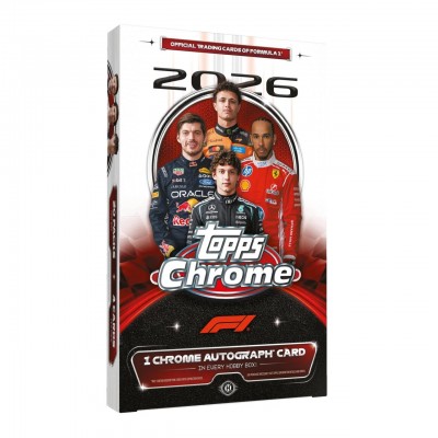 Topps Chrome F1 2026  Hobby Doboz