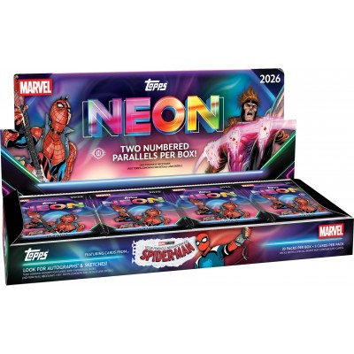 Topps Marvel Neon 2026 Hobby doboz