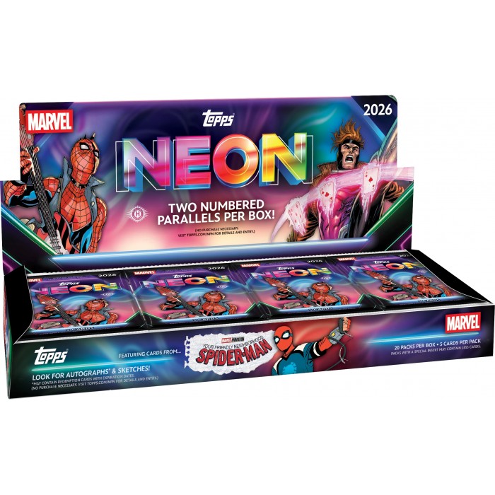 Topps Marvel Neon 2026 Hobby doboz