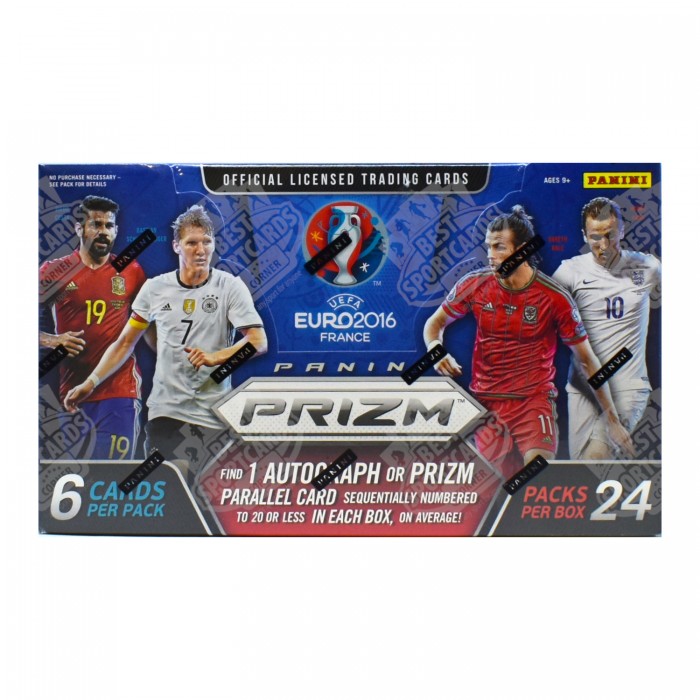 Euro Prizm 2016 Soccer Hobby